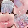 Espejo impermeable de labios perlas perlas duradera lápiz hidratante brillo brillo transparente maquillaje coreano cosmético