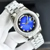 Reloj para hombres relojes de diseño mecánico automático de 40 mm de acero inoxidable impermeable Montre de luxe Business Men pulsera de pulsera de pulsera