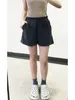 LL Softreme Yoga Shorts Womens Sports Outdoor Camping Loose Wide Ben Age Reducing Breattable Drape Silkesy High midjoned Shorts