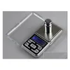 Weighing Scales Wholesale Electronic Lcd Display Scale Mini Pocket Digital 200Gx0.01G Weighing Weight Scales Nce G/Oz/Ct/Tl Drop Deliv Dhlxo