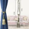 2 pezzi Accessori per la decorazione per la casa tende da nappe per tintinata per tende fatte a mano Cravatta arredamento della stanza posteriore moderna 231227