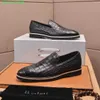 BERLUTI Herren-Kleiderschuhe, Leder-Oxford-Schuhe, Berluti Herren-Kuhschuhe in High-End-Qualität, Business-Kleider-Lederschuhe, lässige Step-on-Lazy-Herrenschuhe HBON