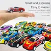 12 Stuks Legering Racing Model Speelgoed Kinderen Mini Ijzeren Plaat Auto Set Rebound Metalen Speelgoed Voor Kinderen Jongens Verjaardagscadeau 231228