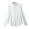 Men's Casual Shirts Comfortable Basic Top Cut Label Long Sleeve Shirt