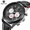 Relogio Masculino BENYAR Fashion Chronograph Sport Mens Watches Top Brand Luxury Quartz Military Watch Male erkek kol saati2193