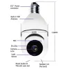 IP -Kameras Remote HD 360 ° Anzeigen Sicherheit E27 Lampen -Schnittstelle 1080p Wireless 360 Drehen