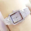 Horloges Elegante Designer BS Goud Damesmode Horloges Luxe Diamant Montre Femme Dames Armband Horloge Dourado Relogio Femi268e