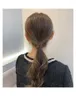 Hair Clips Tied Horsetail Wig Head Rope Women's Simple Accessories For Girls Elegant Band Headwear