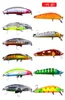 11PcsSet 95mm 95g 6 Haken Minnow Angeln Locken Kunststoff Bassbait Haken Künstliche Bass Crankbait Tackle1140989