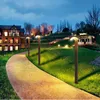 LED Outdoor Landscape Lighting IP65 Waterproof 12W 18W Garden Light Lawn Lamp AC85265V Aluminum Decoration 231227