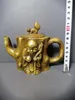 Bottles Chinese Antique Collection Brass Longevity Immortal Teapot