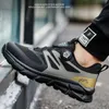 Safety Shoes Men Rotary Buckle Work Air Cushion Indestructible Sneakers PunctureProof security Boots Protective 231225