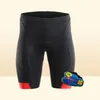 Short de cyclisme noir pour hommes, vtt, vélo, bavoir rembourré 20D, pantalon élastique en Lycar, XXS 5XL, 2207081359138