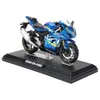 CCA 1 12 GSX-R1000 Alloy Motocross Licensed Motorcycle Model Toy Car Collection Gift Static die Casting Production 231227