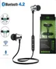 Xt11 bluetooth fones de ouvido magnético sem fio correndo esporte fone de ouvido bt 42 com microfone para smartphones6208668