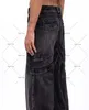 Y2K Punk Hip Hop Jeans Men Women 2023 Ropa de trabajo de calles Estilo rasgado de ropa lavada Pantalones de trapeadores 231227