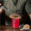 10 pezzi/utensili da bar del lotto kit di fumi per whisky cocktail con 8 gusti di frutta sapori diversi per bevande accessori da cucina dhae5