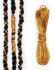 5 pièces Dreadlock perles tresses cheveux accessoires tressage coiffure miroitant extensible tressage cheveux cordes longues 1 Mpc7566533