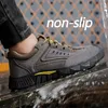 Winter Boots Men Indestructible Shoes Insulated 6kV Safety PunctureProof work Security Protective 231225