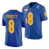 Pitt Panther Football Jersey College Kenny Pickett Tony Dorsett Aaron Donald Curtis Martin Darrelle Revis Larry Fitzgerald James Conner Addi