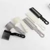 Barber Fade Combs Professional Hair Cutting Comb Heat Resistant FlatTop Blending Comb Clipper Curved Positioning Combs for Men Salon Hairdresser Tools