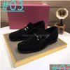 22 Style Luxury Brand Man Pointed Toe Designer Dress Shoes Original Classic Mens Patent Leather Black Wedding Oxford Formal Shoe Dr Dhezu