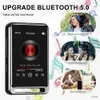 MP3 MP4-spelers 16G HiFi muziek MP3-speler 2,4 inch volledig scherm MP3 MP4 Walkman Bluetooth 5.0 audiospeler FM-radio Muziekspeler opnemen