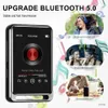 Lettori MP3 MP4 Lettore MP3 musicale HiFi 16G Schermo intero da 2,4 pollici MP3 MP4 Walkman Lettore audio Bluetooth 5.0 Radio FM Registrazione lettore musicale