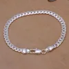 Männer 5 mm 20 cm 925 Sterling Silberketten Armbänder H199271J