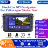 2din Android Autoradio GPS voor Skoda VW Tiguan Touran Caddy Jetta Polo Passat Seat Multimedia Speler Stereo Autoradio