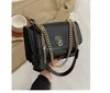 Bolsas de moda Ombro Luxurys Designer Sacos de Metal Corrente de Ouro Prata Mulheres Bolsa Genuína Bolsa De Couro Flip Cover Diagonal Messenger Crossbody Bolsa A2