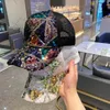 New fashion glittering sequins cap summer breathable yarn baseball caps hats for women lady girls youth3553220