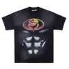 Hip Hop T-shirts Tees Korte Mouw Tee Super Hero Print T-shirts Tops Hoogwaardige Casual High Street Tee 24SS