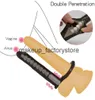 Masage G Bague anneau de bite sur le gode Double pénétration Anal Plug Butt Pild Strapon Dildos Vibrator Buttplug Sex Toys pour Coupl7728640