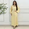 Ethnic Clothing Eid Muslim Dress Arabic Dubai Abaya African Dresses Women Jalabiya Moroccan Kaftan Hooded Robe Party 2023 Ramadan Elegant