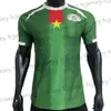 23 24 25 Maglia da calcio BuRkiNa Tifosi della squadra nazionale di calcio Camicie dei giocatori Casa lontano Faso prendi uniformi manica corta Maillot De Foot Kit Camiseta Futbol Coppa africana