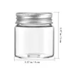 Storage Bottles 20 Pcs Mini Glass Jars With Sealing Lids 47 50 50ml Small Tea Canister Food Aluminum Cap Decor