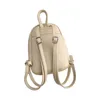 Sacs d'école Sac à dos en cuir PU Mode Double sangle Sac à bandoulière pour fille Femmes Mini Pack Ceinture réglable Vintage Petit sac à dos