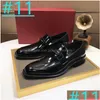 22 Stijl Litalian Desgin Luxe Lederen Schoenen Mannen Loafers Casual Jurk Merk Zachte Man Mocassins Comfort Slip Op Flats Boot drop Deli Dhgvf