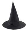 Trajes de Halloween Chapéu de Bruxa Masquerade Wizard Black Spire Hat Witch Costume Acessório Cosplay Party Fancy Dress Decor JK1909XB6555011