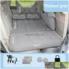 Outdoor Pads Car Inflatable Bed Foldable Travel Mattress Rear Exhaust Pad Seat Cushion Slee Drop Delivery Sports Outdoors Cam Hiking Dhc9B