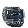 Women Rhinestone B Simon Belt for Mens Silver Shiny Diamond Fashion Crystal Weist Jeans5800569