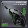 SeenDa Trackball souris bluetooth 24g double Mode Rechargeable sans fil pour PC Mac ordinateur portable tablette Gamer Mause 231228