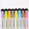 12st whiteboardmarkörer Erasable Liquid Chalk Markers With Eraser Office levererar 8 färger Snabbtorkning 231227