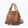 Mochila estilo mulheres mochilas de couro vintage bolsas femininas 2023 viagens senhoras bagpack mochilas escolares para girlsblieberryeyes