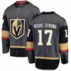 2018 Stanley Cup Final Vegas Golden Knights Maglie 89 Alex Tuch Jersey 17 Vegas Strong David Perron 18 James Neal Hockey Maglie cucite