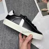 Herrskor avslappnad designer 2024 skor Paris svart vit campo kromfri läder sneaker extra paros kvinnor sko emeraude matcha naturliga ouro röda kvinnliga tränare