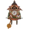 Wall Clocks Home Living Room Bedroom Cuckoo Clock Time Alarm Automatic Pendulum Decoration (cm009)