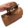 Luxury Handbag Bag Underarm Badesigner Bag G för kvinnors män Tote Crossbody Bag Axel Tote äkta läder Hobos Vagrant Bag Crocodile Mönster Walletbn 26cm