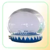Szybka dostawa nadmuchiwana glob śnieżna do reklamy 2M Dia Inflatalbe Human Snow Globe Śnieżne kulki śnieżne z dmuchawą i P4184171